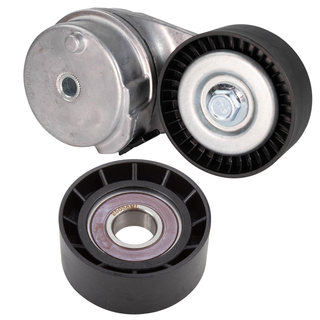 TRQ Serpentine Drive Belt Component Kit