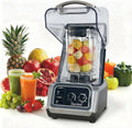 2200W Commercial Blender Quiet Shield Self-Cleaning Ice Crush 80oz Pitcher