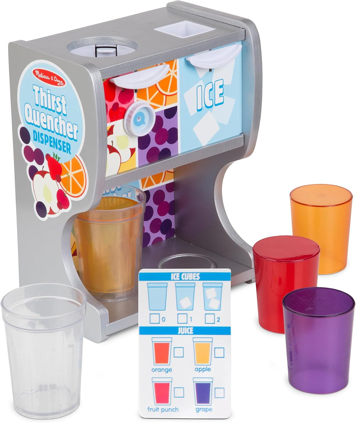 Melissa & Doug Thirst Quencher Wooden Drink Dispenser