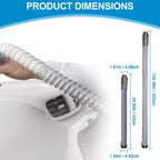 Upgraded Vacuum Hose Assembly Replacement for Dyson DC41 Cleaner Accessorie