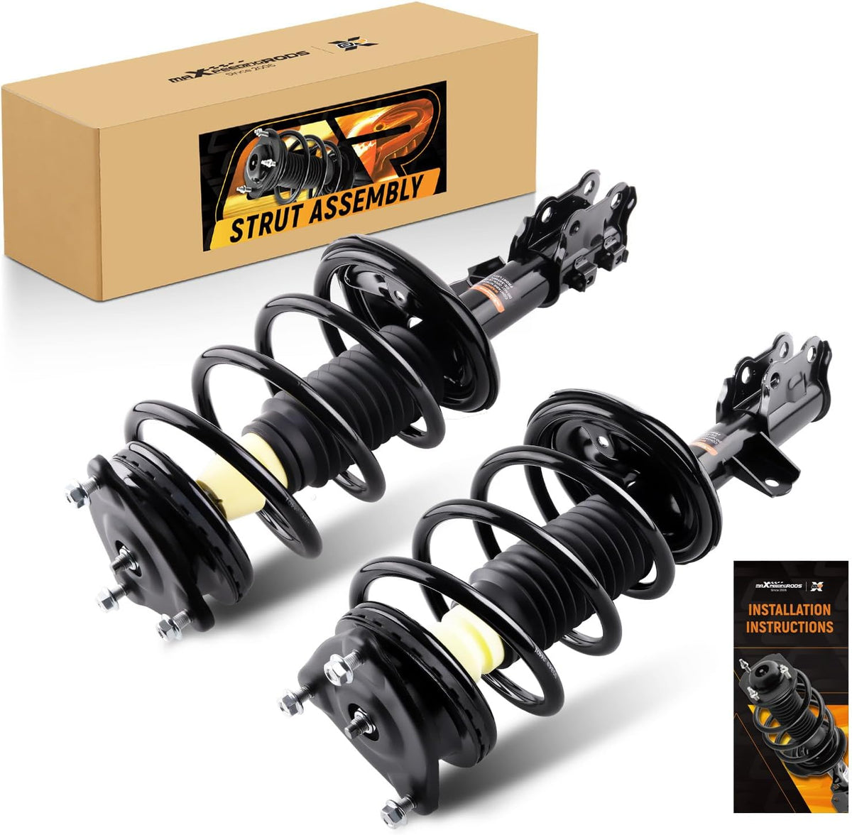 maXpeedingrods Front Struts for Hyundai Elantra 2007-2010 Sedan, 172305