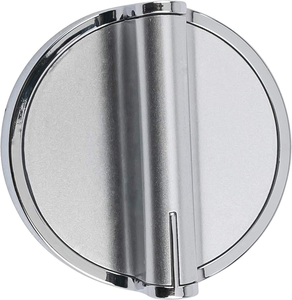 Range Oven Stainless Steel Stove Control Surface Burner Knob Replace For Whirlpool WEE760H0DH0 WEE760H0DE0 WEC530H0DB0 WEC530H0DS0 WEC530H0DW0 WEE730H0DB0 WEE730H0DS0 WEE730H0DW0 WEE760H0DS0 Range