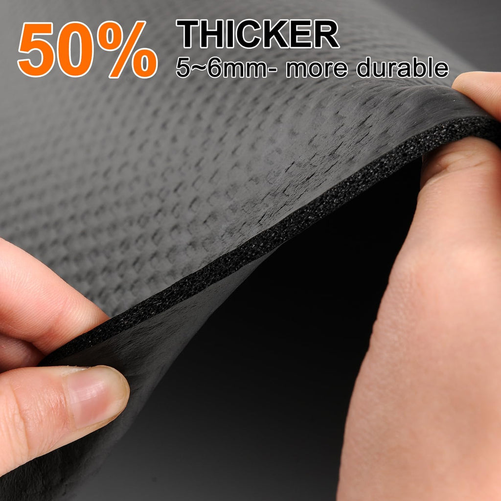 Bike Mat,Treadmill Mat,Compatible for Elliptical,Exercise Bikes, Stationary Cycles,Spin Bike,Under Exercise Bike