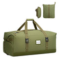 Foldable Large Duffle Bag for Travel with Shoes Compartment