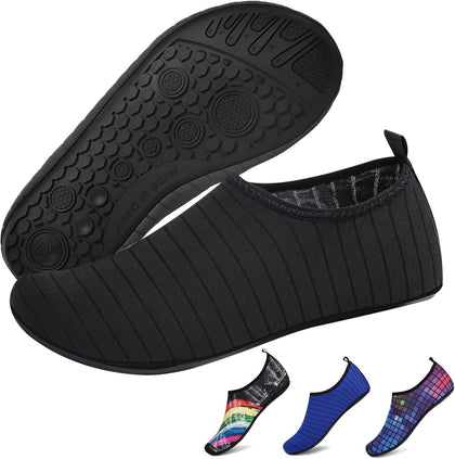 Water Shoes for Womens Mens Barefoot Aqua Yoga Socks for Pool Beach Surf Walking Water Park Boating Sports Water Shoes
