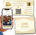 Video Guest Book for Wedding with QR Code - Wedding Guest Book Alternative, Guests Record Video Messages on Their