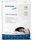Youth Training Pants, S/M 38, Kid Design, 65 lb, 17 ct