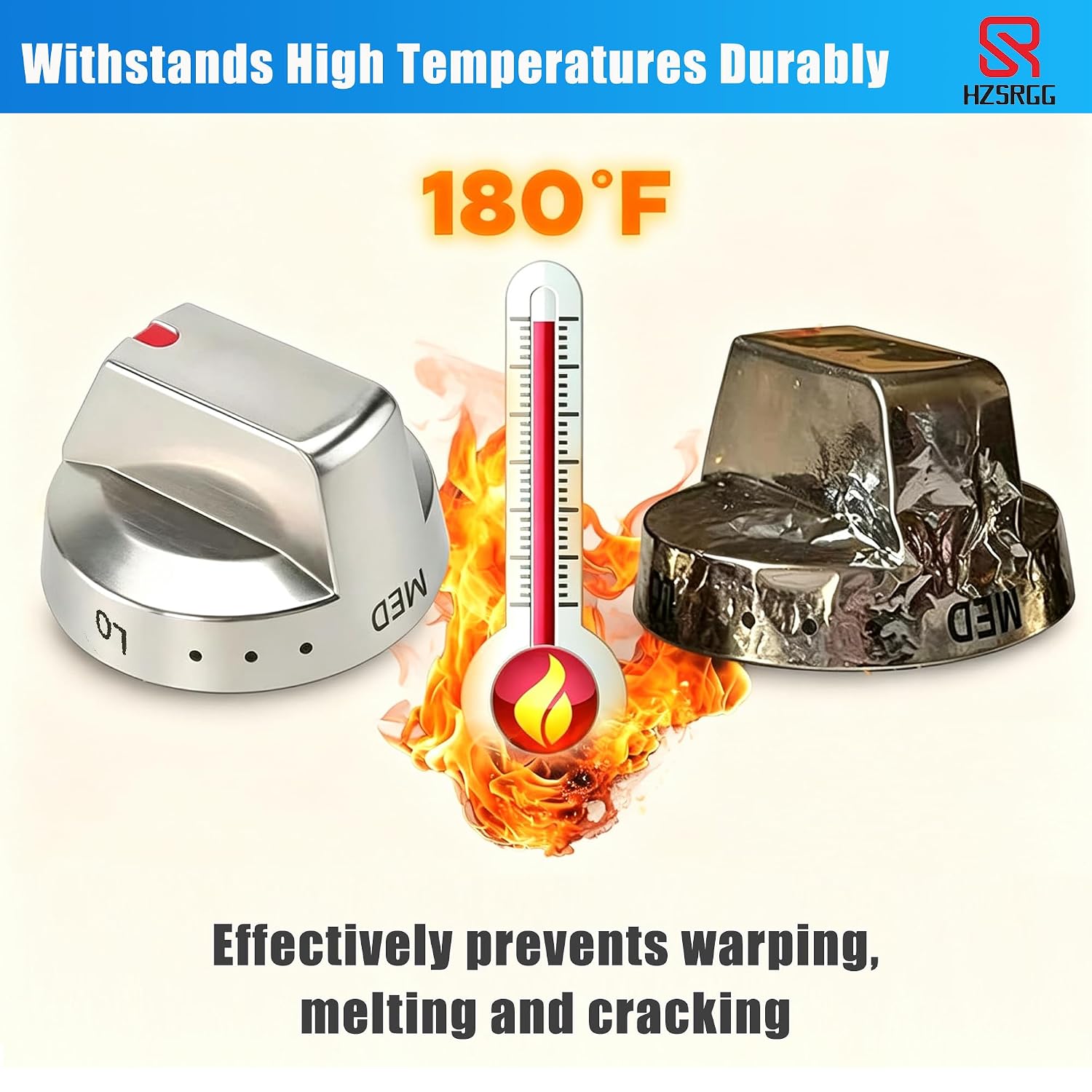 DG64-00473A/B Upgraded Samsung Stove Knob Replacement, Compatible with the Stove knobs of Series Such as Samsung