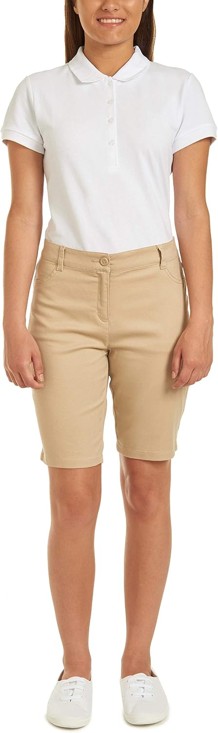 Junior's Uniform Stretch Bermuda Short
