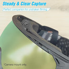 Goggle Camera Mount for Paintball Mask, Aluminum Paintball Mask Mount