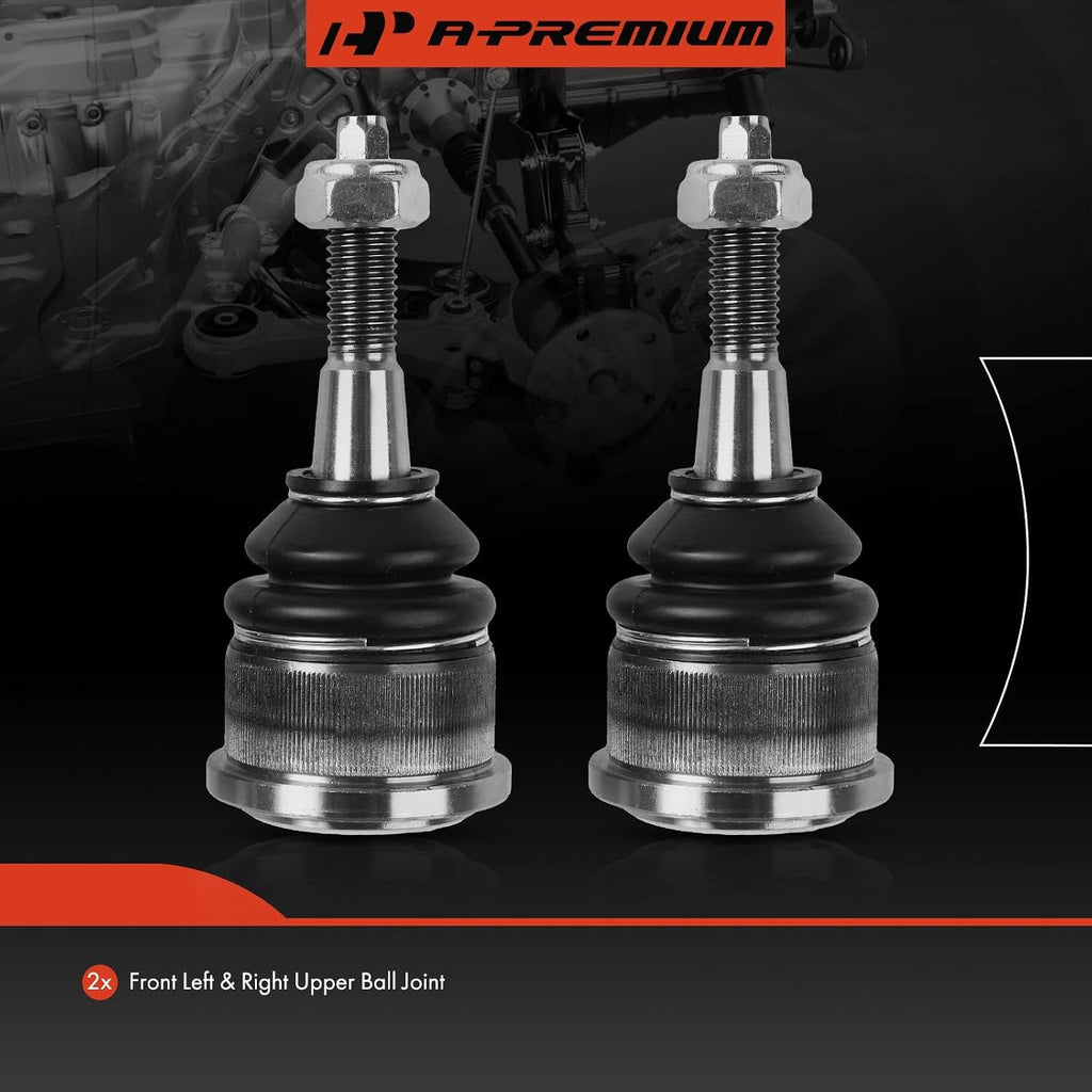 A-Premium Front Upper Ball Joint, Compatible with Ford, Lincoln, Mercury