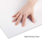 High Density Foam Padding for Cushions,79 x 16 x 0.4 Inch