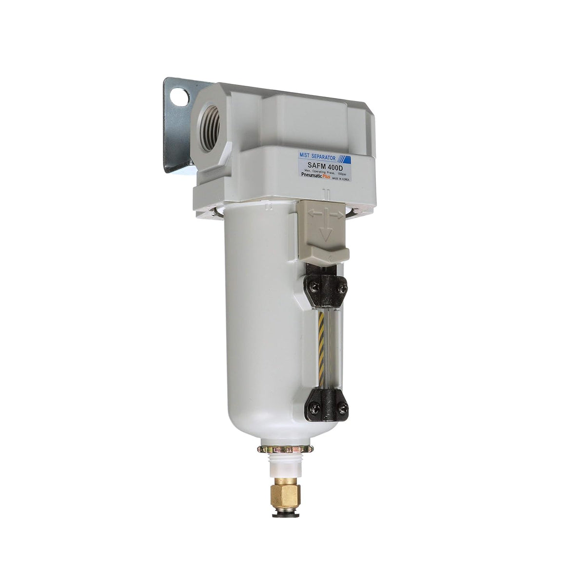 PneumaticPlus SAFM400-N04BD-MEP Coalescing Filter 1/2" NPT, 0.1 Micron