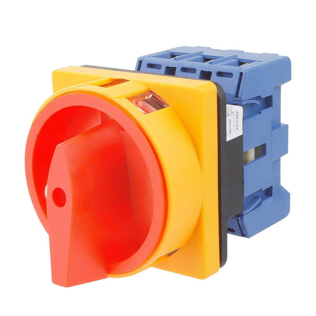 Universal Switch 2 Position 3 Phase Panel Rotary Selector Changeover Switch GLD11 40A AC 690V 40A