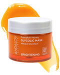 Pumpkin Honey Glycolic Mask (1.7 fl oz) | Exfoliating Face Mask with Glycolic Acid, Vitamin C for a Radiant Glow