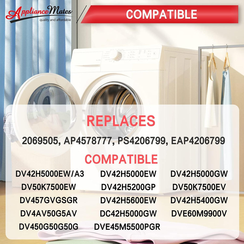 DC61-02595A Dryer Lint Trap Filter Replacement for Samsung Dryer, Replaces AP4578777, PS4206799, EAP4206799, DV42H5200EW/A3, DV42H5000EW/A3, DV42H5200EP/A3, DV45K6500EV/A3-00, DVE45R6100C/A3