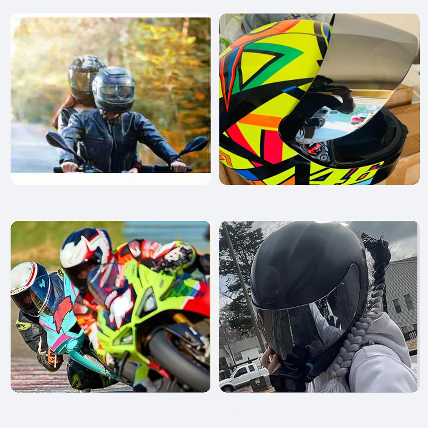 Motorcycle Helmet Face Shield Replacement for AGV K1 K1S K3 SV K5 K5S | K1 Helmet Visor, for Agv K1S Visor