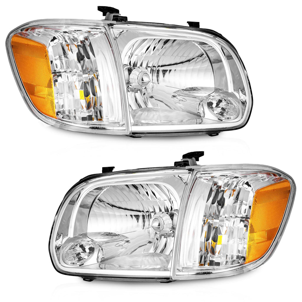Headlights Assembly for 2005-2006 Toyota Tundra Crew/Double Cab