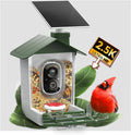 5MP Smart Bird Feeder with Camera, 30% Faster Solar Charging