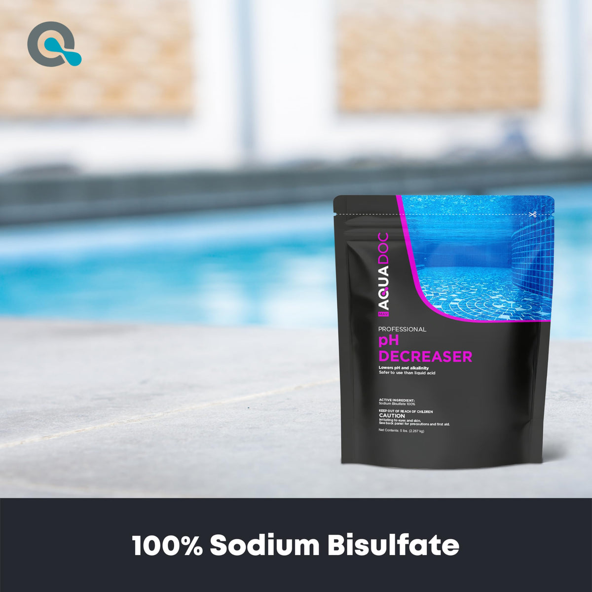 pH Down for Pools - Sodium Bisulfate pH Decreaser - 5 lb