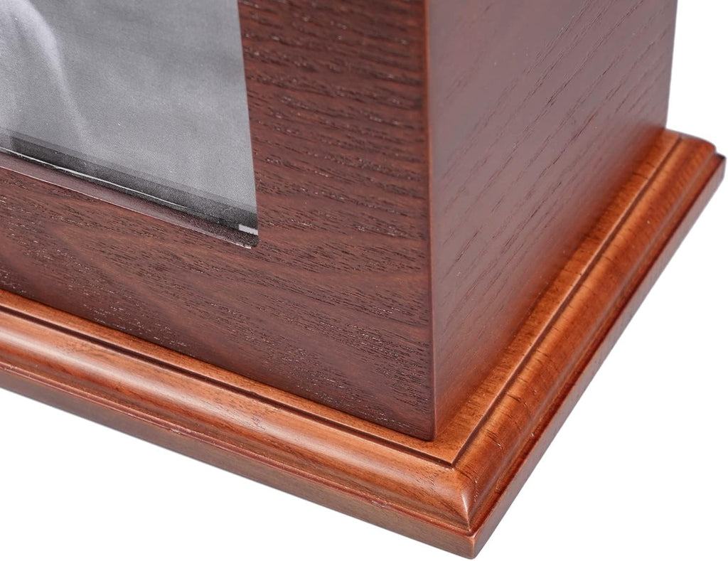 Cremation Urns for Human Ashes Adult Male Female, Wooden Photo Frame Urns Box and Casket for Ashes Men Women Child