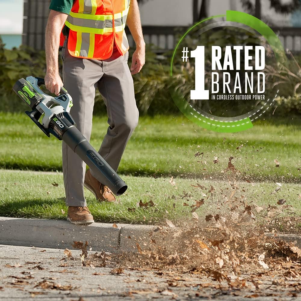 Cordless Electric Leaf Blower, 530 CFM, With Battery - LB5302