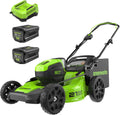 80V 21 in Push Lawn Mower, (2) 2.0 Ah Batteries and Charger