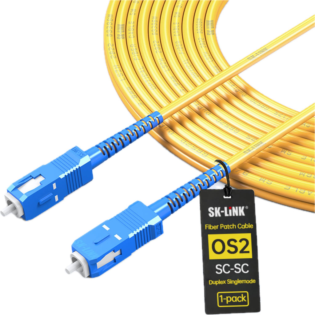 OS2 LSZH SC-SC UPC Fiber Optic Patch Cord 3m/10ft