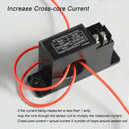 CrocSee AC Current Switch, 1-50A Amp Sensor Relay, Normally Open