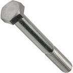 1/2-13 x 4-1/2" Hex Head Cap Screw Bolts, External Hex Drive, Stainless Steel 304, Partially Threaded, Stainless Steel, Quantity 5 By Fastenere
