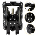 Air Operated Double Diaphragm Pump 1 IN Outlet 35 GPM Pneumatic Transfer