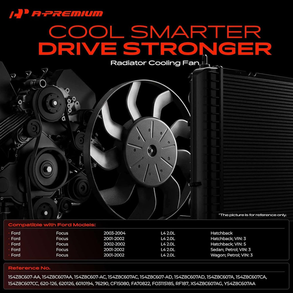 A-Premium Engine Radiator Cooling Fan Assembly