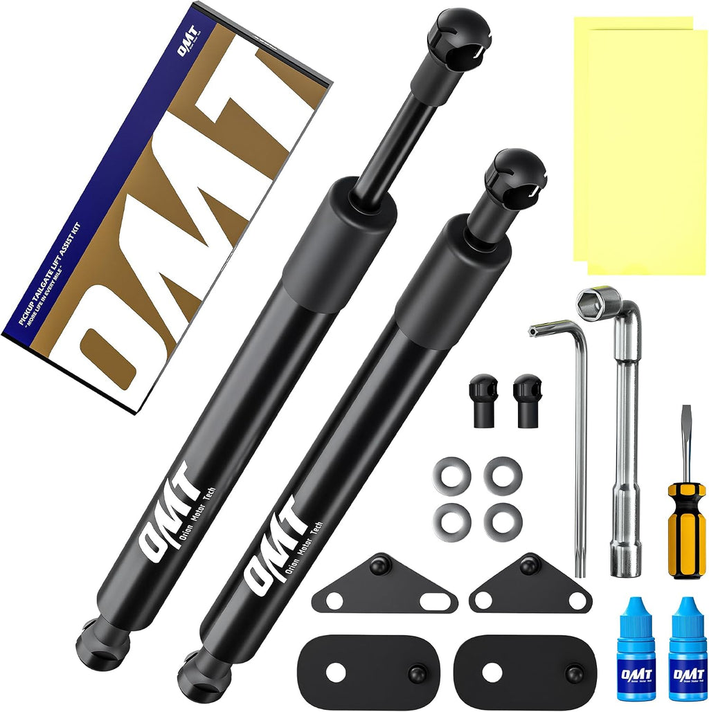 OMT Tailgate Assist Shock Absorbers Compatible with 2015-2026 Ford F150
