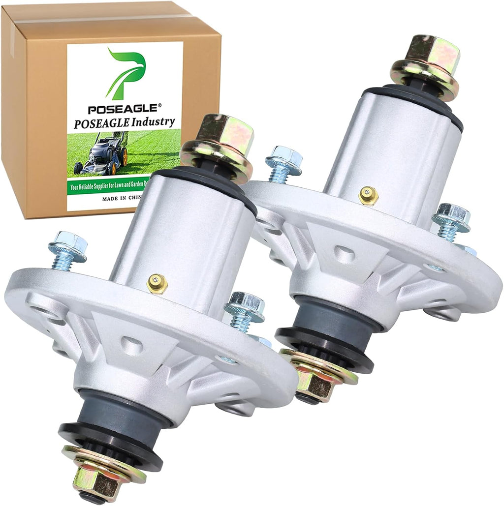 2 Pack AM136733 Spindle Assembly for John Deere X300 Z225 42" Deck