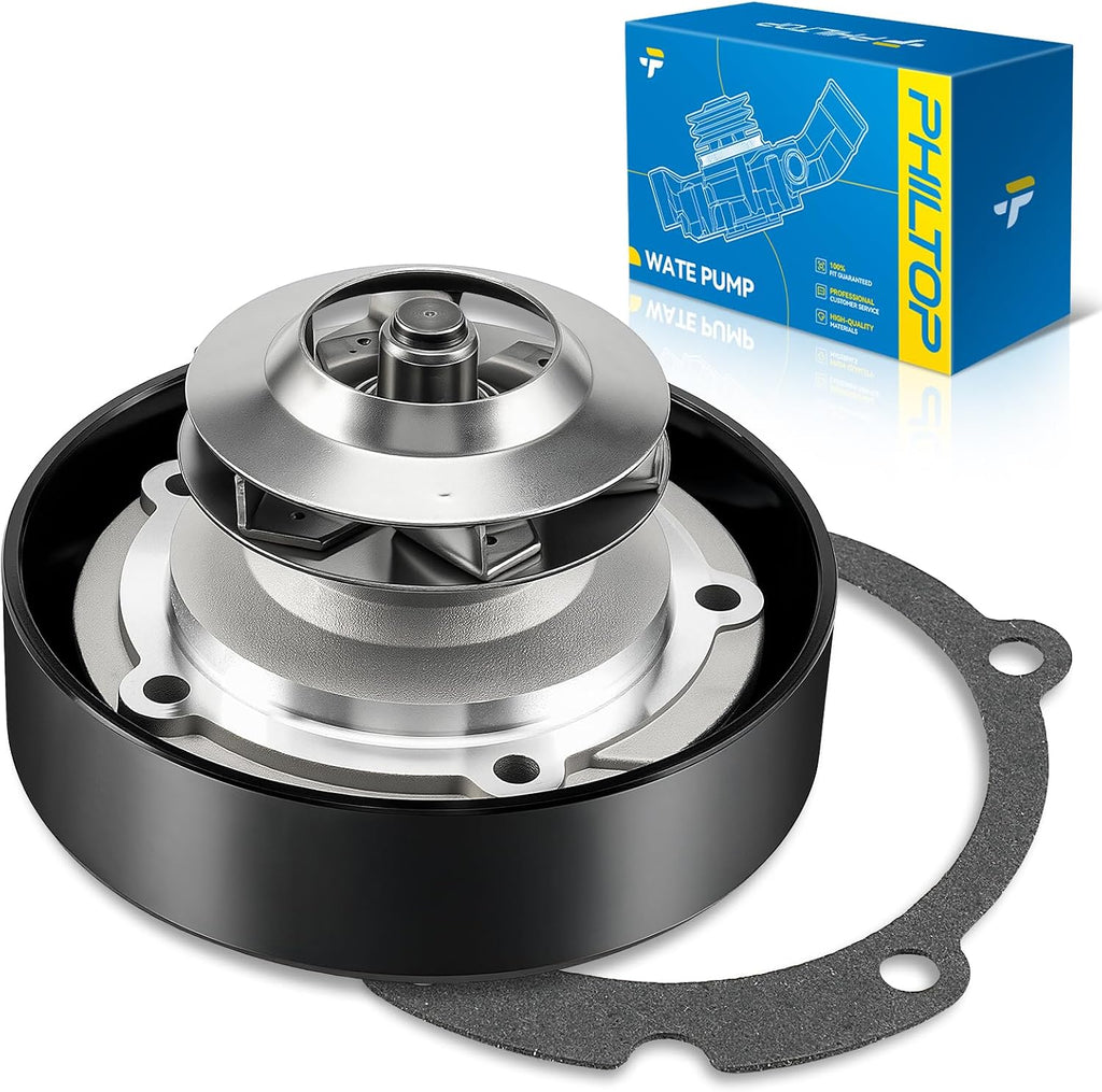 PHILTOP AW6154 Engine Water Pump for Chevy Impala 2006-2009 5.3L V8
