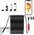 Endoscope Camera with Light, 1920P Borescope for iOS&Android, 16.4ft