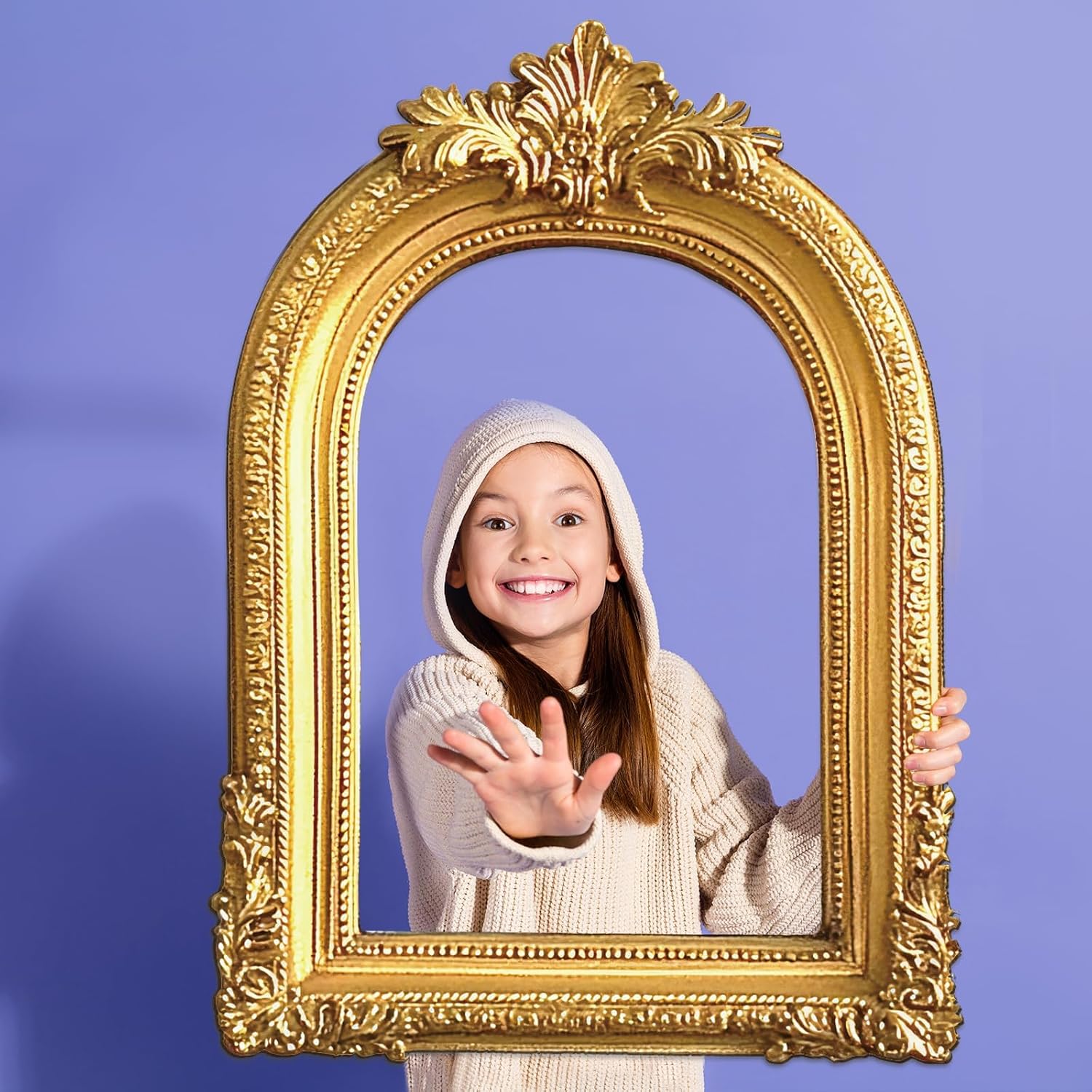 32 x 24 Inch Foam Board Photo Booth Props Wonderland Golden Photography Decor Creative Friends Party Selfie Photo