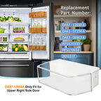 Replacement Refrigerator Door Bin Right Side for Rf260 Rf261 Rf263 Series Storage Box Food Grade Fridge Container