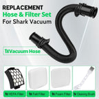 UV900 UV850 Replacement Hose with Filter Compatible with Shark LA492 LA490