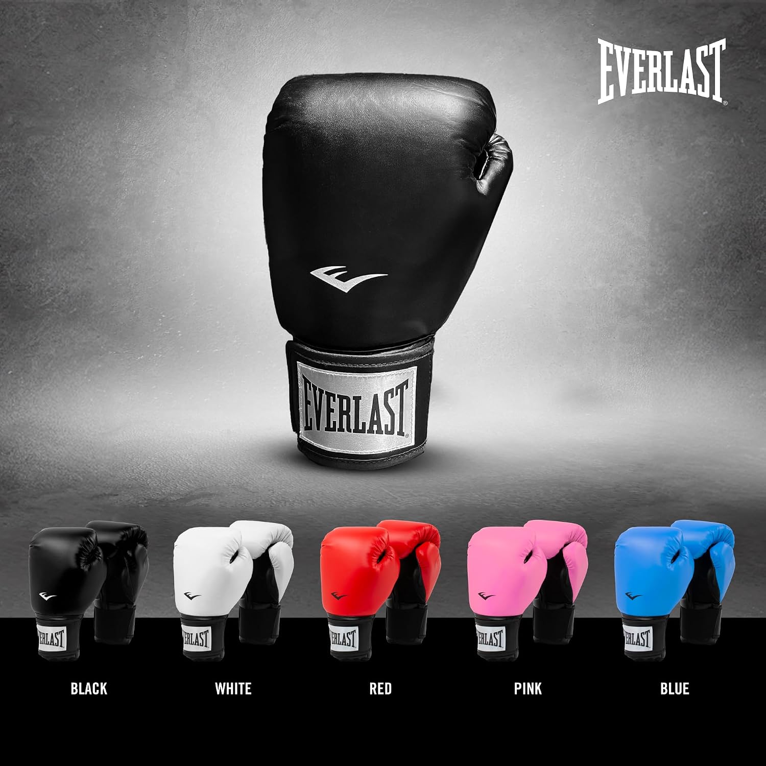 Prostyle 2 Boxing Gloves, Entry Level Training Gloves for Men and Women, Secure Fit Hook and Loop Closure &