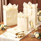 160 Ivory Tissue Paper for Gift Bags 20 x 14 Inch Cream Tissue Paper