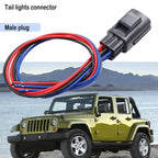 Tail Lights Connector Compatible with Jeep Wrangler 2007-2017