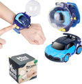 Remote Control Car Watch Toys with LED Light,2.4 GHz Mini Racing Cars Wrist Toy for Kids,RC Small Car Interactive