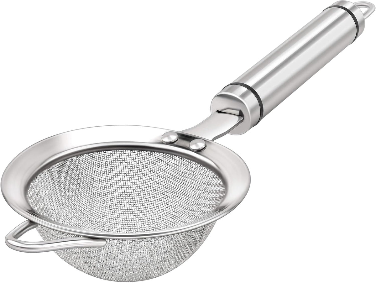 3.35inch 304 Stainless Steel Fine Mesh Strainer Tea Sieve Sifter