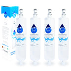 4-Pack Replacement for Whirlpool ED5FHEXMT00 Refrigerator Water Filter