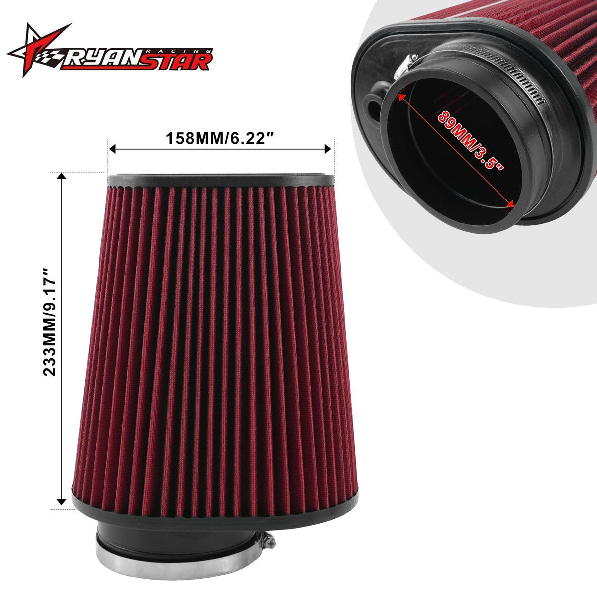 RYANSTAR RACING 68256672AA Air Filter