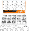 330Pcs E Clips Assortment Kit (M1.5-M15), 304 Stainless Steel