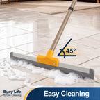Rubber Floor Squeegee TPR Blade Scrubber Broom Shower Squeegee