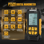 PT520 Manometer Gas Tester Dual-Port -100 to 200 KPa