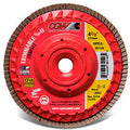 30202 4-1/2X5/8-11 C3-40 Compact Flap Discs PBI C3